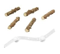 Ujjdwiurgh For Wall Mounted Bird Cage for Parrot Parakeet Cockatiel Conure Bird Perch Climbing Ramp Suction Cup Space-Saving Design B