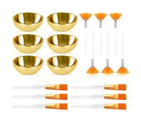 Ujjdwiurgh For Women for Facials Supplies Set 18 Pcs Esthetician Mask Cosmetic Applicator Tools Mixing Kit