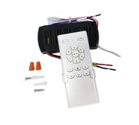 Ujjdwiurgh Frequency Conversion Ceiling Fan Remote Control Kit Light High Voltage 6-Speed Remote Receiver Controller, Fine Workmanship
