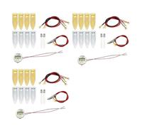 Ujjdwiurgh Fruit Battery Science Experiment Kit for Home Teaching Toy, Lemon Potato Battery Physics Teaching Experiment 3 Sets