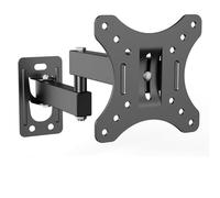 Ujjdwiurgh Full Motion TV Wall Mount Bracket Corner Holder Support for 10-32 Inch TV Swivel Tilts Adjustable Monitor Stand