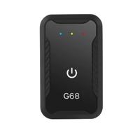 Ujjdwiurgh G68 Mini 4G GPS Tracker Real-Time Tracking Anti-Lost Feature Free Mobile APP Support USB Type C Charging Ideal for Kids Elderly Assets Bicycle