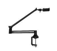 Ujjdwiurgh Gaming Microphone Stand Adjustable Microphone Boom Arm with Cable Management Mic Arm