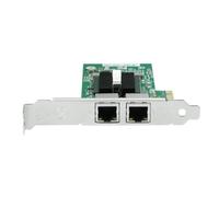 Ujjdwiurgh Gigabit Network Card,10/100/1000Mbps Dual Ports RJ45 Ethernet Adapter, with 82576 Chip, PCI-Express X1 NIC E1G42ET