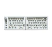 Ujjdwiurgh GMK70 Separate Gaming Mechanical Keyboard Kit VIA/Qmk 3-Mode Wireless Bluetooth Hot Swappable Gasket Keyboard