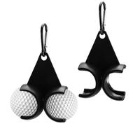 Ujjdwiurgh Golf Ball Holder with Clip Golf Tee Holder for Bag Tee Holder for Golf Bag for Golfers