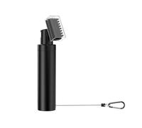 Ujjdwiurgh Golf Club Cleaner Brush and Microfiber Towel Cleaning Kit,Groove Sharpener Brush with Water- Bottle Golf Tool Black