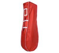 Ujjdwiurgh Golf Rain Cover Bag Waterproof and Dustproof Portable Foldable Golf Travel Cover Bag Golf Bag Cover Red