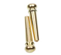 Ujjdwiurgh Guitar Bridge Pins 6pcs Copper Endpin 6 String Pegs With Electric Acoustic Guitar Replacement Parts