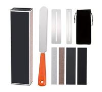 Ujjdwiurgh Guitar Maintenance Kit Fret Crowning File, Leveling Beam, Fingerboard Guards& Storage Bag