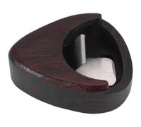 Ujjdwiurgh Guitar Pick Box Portable Rose Wood Guitar Pick Storage Musical Instrument Accessories for String Instrument