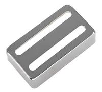 Ujjdwiurgh Guitar Pickup Cover Accessories 1Pc Guitar Two-Line Humbucker Pickup Cover For Electric Guitars Parts,Silver