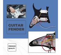 Ujjdwiurgh Guitar Pickup Wired Flat Pickguard Pickup Electric Guitar Pickup