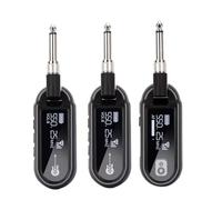 Ujjdwiurgh Guitar Receiver Wireless Transmitter Stable Signal for Electric Guitar Plug and Play
