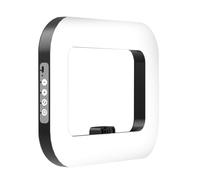 Ujjdwiurgh Handheld Ring LED Rechargeable Fill Light Portable Mobile Phone Live Broadcast Photography Desktop Selfie Light