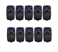 Ujjdwiurgh Handheld Transmitter 4 Button Rolling Code FLO4RS 433mhz Garage Door Remote Control Opener 10 Pcs -S Remote Control