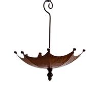 Ujjdwiurgh Hanging Bird Feeder Tray Outdoor Bird Bath Umbrella Wild Bird Feeder Tray Hummingbird Feeder Metal Tray