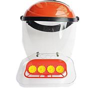 Ujjdwiurgh Helmet Bird Feeder Head-Mounted Bird Feeders 4 Feeding Ports Outdoor Bird Feeder Adjustable Headband