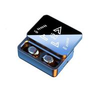 Ujjdwiurgh High Accuracy M48 Pro Language Translator Earbuds Wireless Bluetooth Smart Two Way 144 Languages Device Black