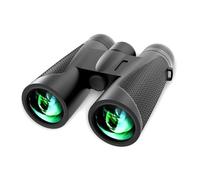 Ujjdwiurgh High-Definition Binocular Optical Telescope HD Binocular Optical Telescope 12x42 HD Binoculars Suitable for Outdoor Sightseeing, Sports, Travel and Stargazing