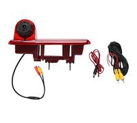 Ujjdwiurgh High Definition Waterproof IR Night Vision Rear View Backup Brake Light Camera for 2014 Vivaro / 2014 Trafic,Third Brake Camera