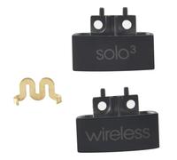 Ujjdwiurgh Hinge Replacement Headband Connector Hinge Clip Cover for Solo 3 Wireless A1796 On-Ear Headphones Matte Black