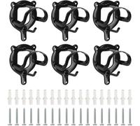 Ujjdwiurgh Hook Horse Tack, Equestrian Bridle Hanger, Pack of 6 Horse Bridle Holders, Storage Halter Hanger, Holder Bridle