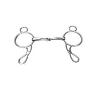 Ujjdwiurgh Horse Bit Ring Horse Mouth Snaffle Bit Horse Mouth Bit forEquestrian Training Equipment