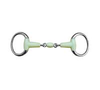 Ujjdwiurgh Horse Snaffle Bit, Stainless Steel Loose Ring Horse Mouth Bit, Loose Link Horse Mouth Bit for Horse Training and Riding