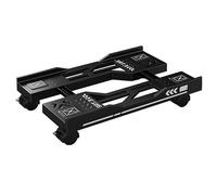 Ujjdwiurgh Host Bracket for Computer Mobile PC Holder Cart Computer Tower Stand Adjustable A