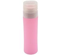 Ujjdwiurgh Hot! Portable Refillable Silicone Bottle Travel Lotion Shampoo Bath Containers 80Ml Pink