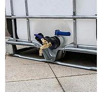 Ujjdwiurgh IBC Ball Outlet Tap Tank 3/4inch Food Grade Drain Adapter S60X6 1000 L Tank Rainwater Container Brass Hose Faucet Valve