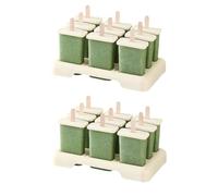 Ujjdwiurgh Ice Cream Mold, DIY Ice Cream Maker, Mold Ice Tray Kitchen Gadgets Beige