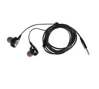 Ujjdwiurgh In-Ear Earbud Headphones Wired Headphones Stereo Earbuds Sports Wired Earphone Music Headsets Black