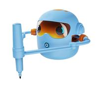 Ujjdwiurgh Interactive Educational Drawing Robot for Kids Learning Toy with 100 Word Cards, Voice Interaction, Early Educational Drawing Robot B