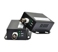 Ujjdwiurgh IP Ethernet Extender over Coax HD Network Kit 1 Pair for Security CCTV Cameras EOC Coaxial Cable Transmission Extension