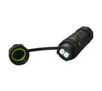 Ujjdwiurgh IP68 Waterproof Fiber Optical Adapter SC to LC Extension Connector LC Extend Coupler Adapter LC Duplex