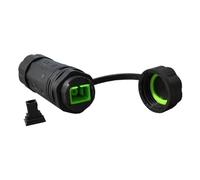 Ujjdwiurgh IP68 Waterproof Fiber Optical Adapter SC to SC Extension Connector SC Extend Coupler Adapter SC Single Core