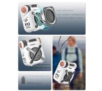 Ujjdwiurgh IPX5 Waterproof Wireless Stereo Bluetooth Speaker Mini Pocket Outdoor Subwoofer Music Box with Mic TF Card Support