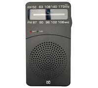 Ujjdwiurgh J-166 Pocket Portable Mini Radio FM/AM Digital Tuning Radio Receiver FM87-108MHz MP3 Music Player Radios