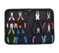 Ujjdwiurgh Jewelry Pliers, 8Pcs Jewelry Making Pliers Tools, Jewelry Making Pliers Tools, for Jewelry Repair, Wire Wrapping, Crafts
