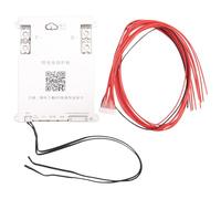 Ujjdwiurgh JK 4S 5S 6S 7S 8S 200A Smart 2A Active Balance Energy Transfer Smart Smart Built-in Bluetooth APP Support LCD 12V 24V 3S (B)