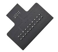 Ujjdwiurgh JTAG Interface Adapter Board 1.27mm-Converts 2.54mm 20 Pin to 10 Pin 1.27mm Support for/SWD