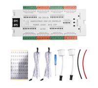 Ujjdwiurgh Ladder Night Light 32 Channels Stair LED Motion Sensor Light Prevent Short Circuit Controller DC12V/24V