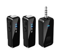 Ujjdwiurgh Lapel Microphone M35 Wireless One Drag Two Noise Reduction for Broadcast Outdoor