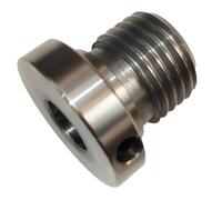 Ujjdwiurgh Lathe Chuck Adapter Threaded Spindle Adapter Reducing Sleeve Suitable for Woodworking Lathe Power Tools 33mm to 18mm