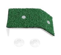 Ujjdwiurgh Lawn Turtle Basking Platform Turtle Resting Basking Platform, Simulation Grass Turtle Ramp for Turtle Tank, Reptile S