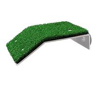 Ujjdwiurgh Lawn Turtle Basking Platform Turtle Resting Basking Platform, Simulation Grass Turtle Ramp for Turtle Tank, Reptile L