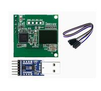 Ujjdwiurgh LD6001B 60GHz MmWave Radar Sensor+CH340 Serial Port Board High Multi-Target 3D Human Presence Sensor Module