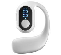 Ujjdwiurgh LED Digital Display Bluetooth Earbuds, Single Ear Earphones, Headphones with Microphone